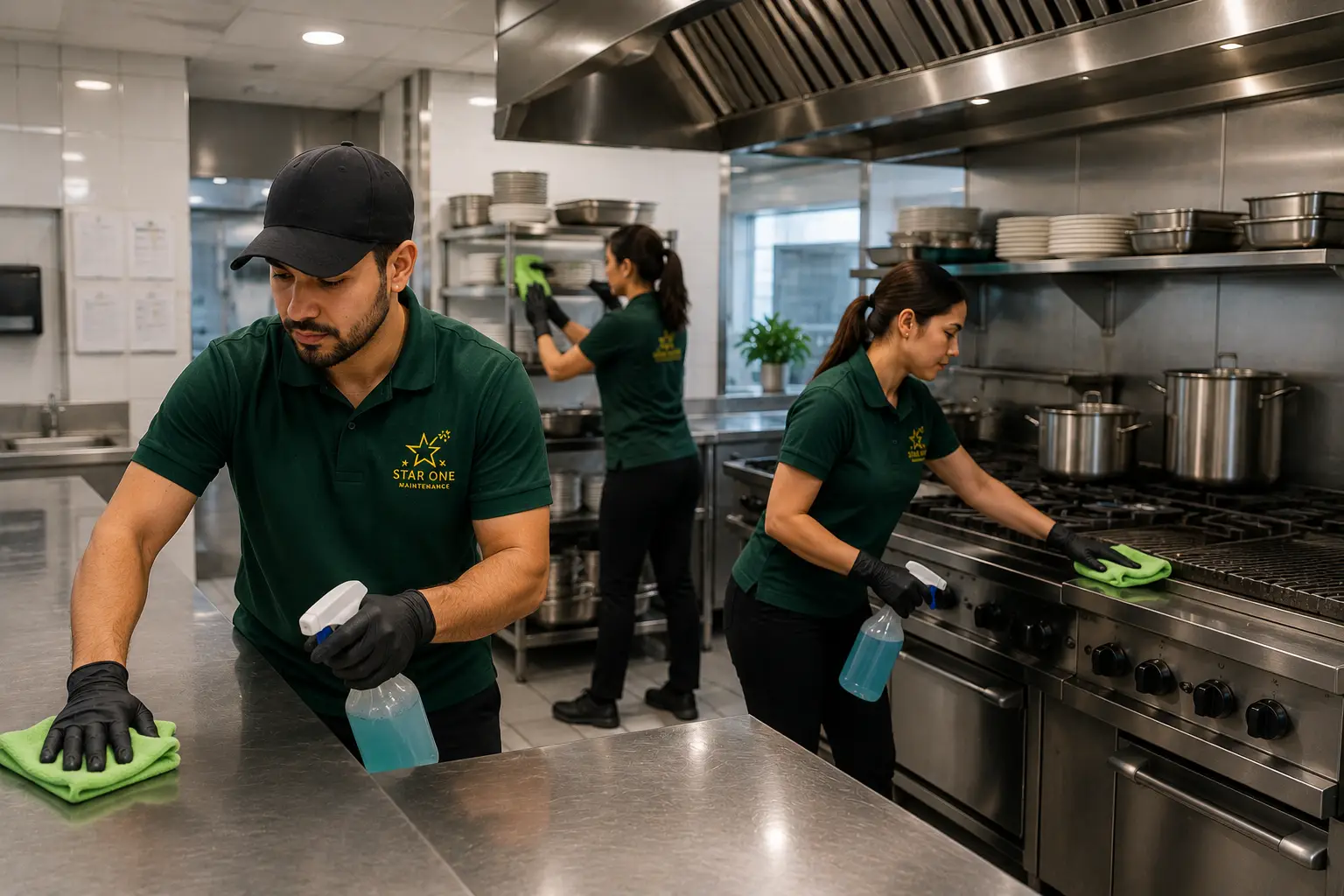 Commercial kitchen fryers and cooking equipment