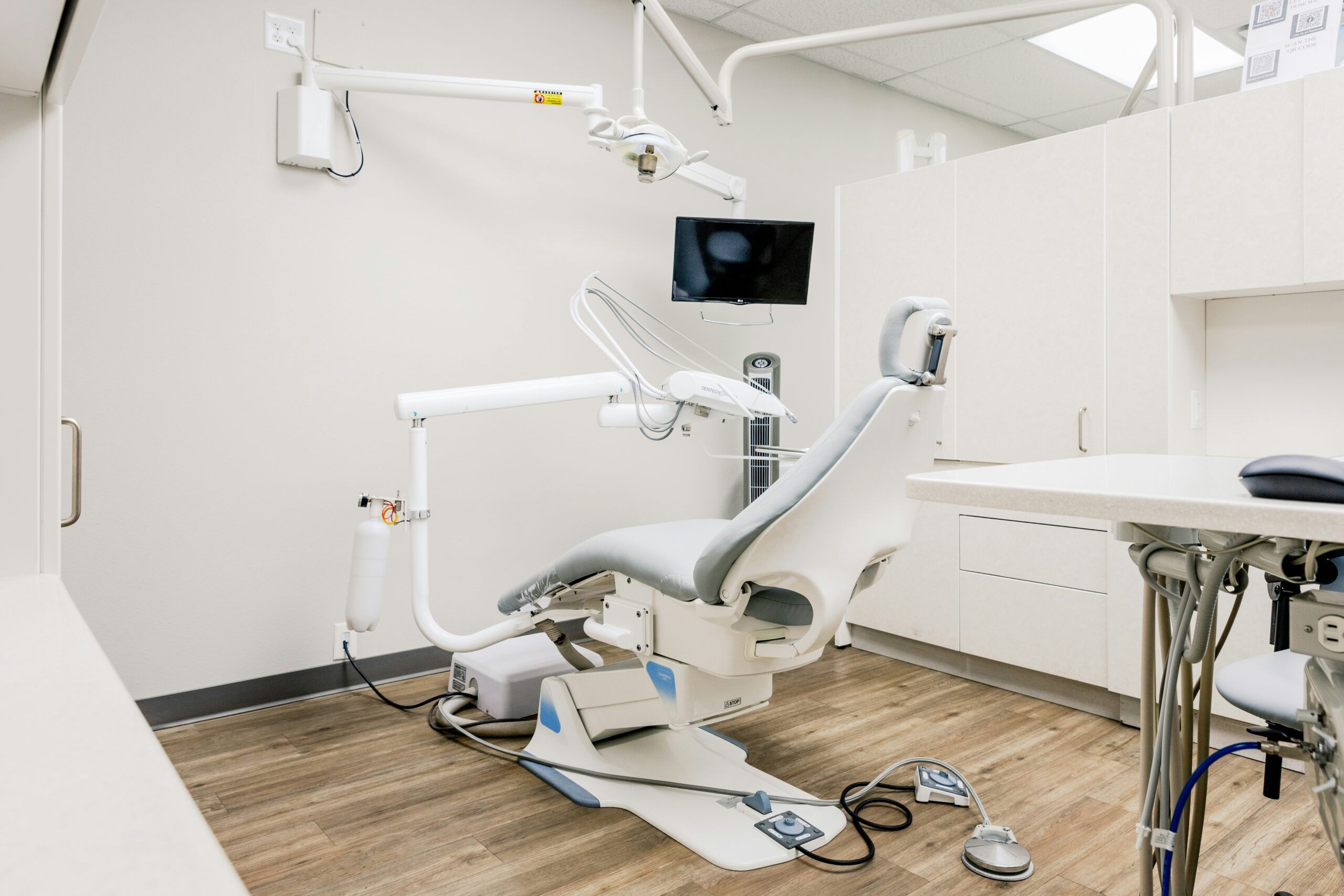 Clean medical clinic waiting room in the Lower Mainland